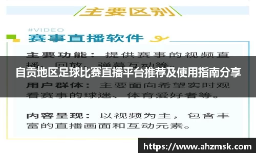 自贡地区足球比赛直播平台推荐及使用指南分享